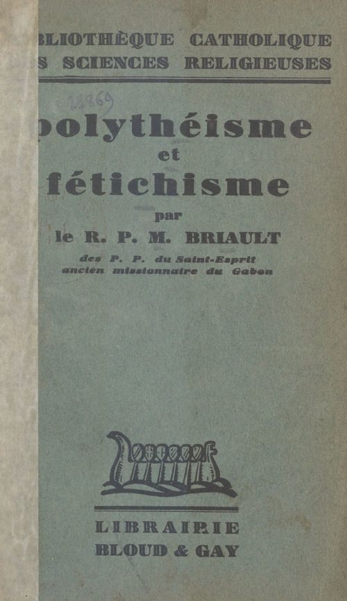 ebook cover of Polythéisme et fétichisme, by Maurice Briault