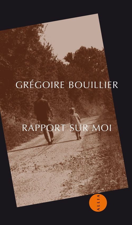 ebook cover of Rapport sur moi, by Grégoire Bouillier