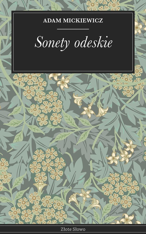 Couverture ebook de Sonety odeskie, de Adam Mickiewicz