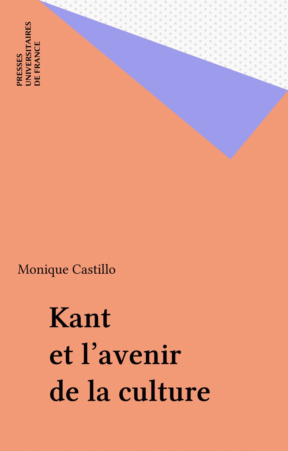 Couverture ebook de Kant et l'avenir de la culture, de Monique Castillo