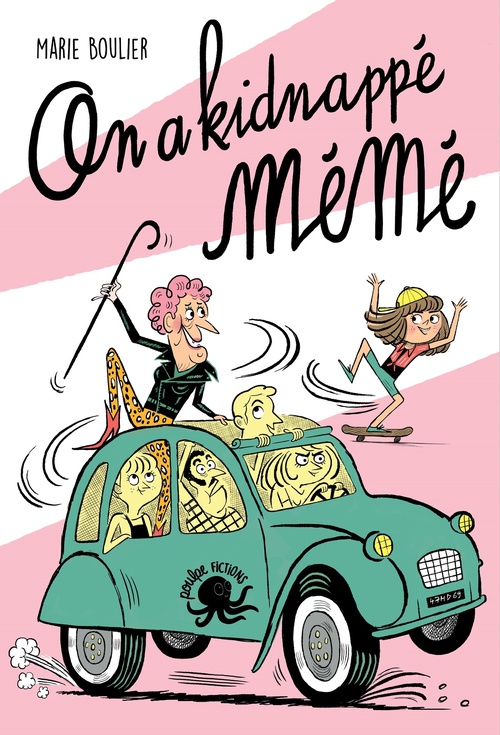 Couverture ebook de On a kidnappé Mémé, de Marie Boulier