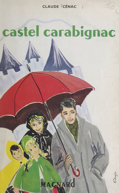 Couverture ebook de Castel Carabignac, de Claude Cénac