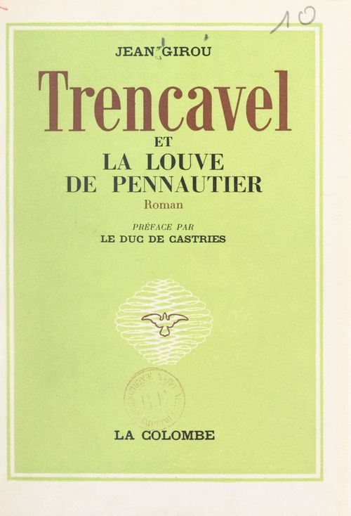 ebook cover of Trencavel et la louve de Pennautier, by Jean Girou