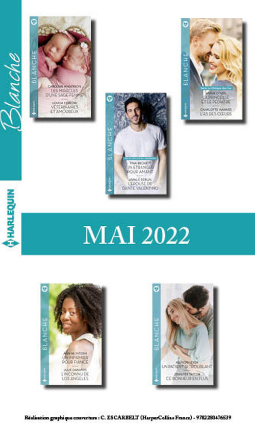 Couverture ebook de Pack mensuel Blanche - 10 romans (mai 2022), de Collectif