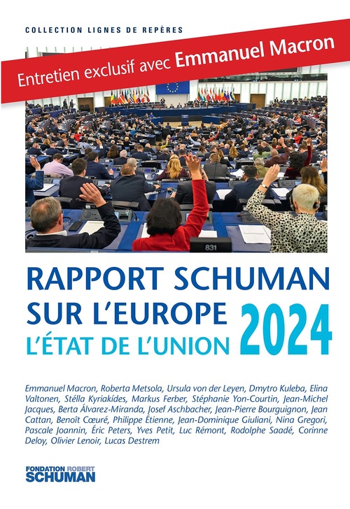Couverture ebook de Etat de l'Union, rapport Schuman sur l'Europe 2024, de Pascale Joannin