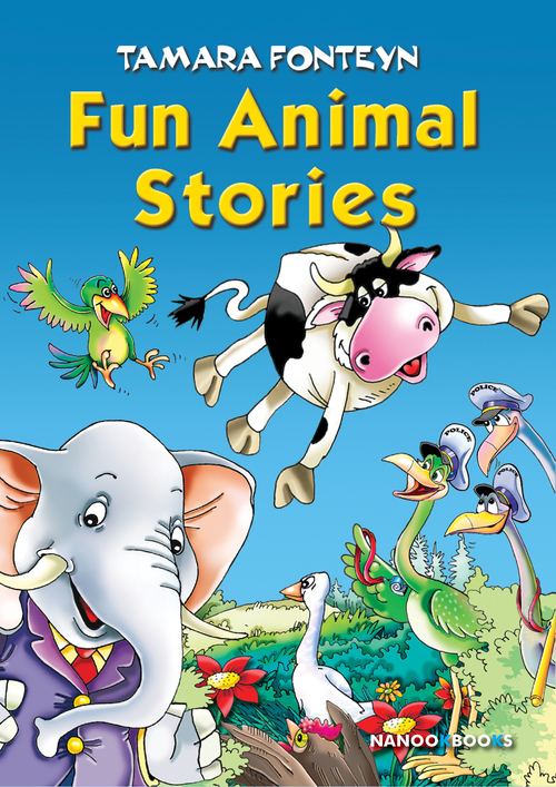 Couverture ebook de Fun Animal Stories for Children 4-8 Year Old, de Tamara Fonteyn