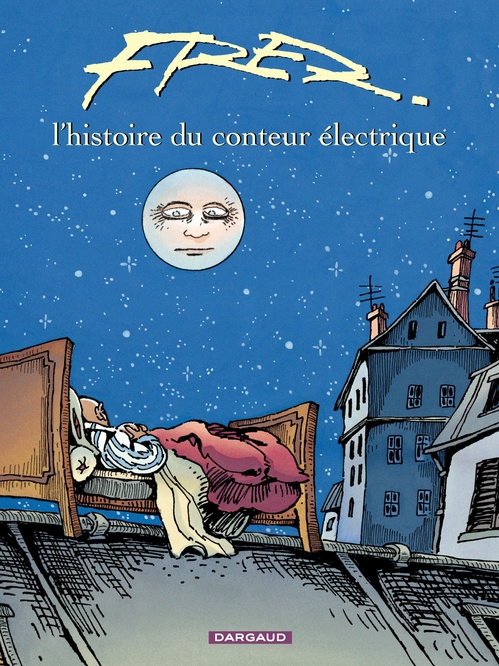 Couverture ebook de L'histoire du conteur électrique, de Fred