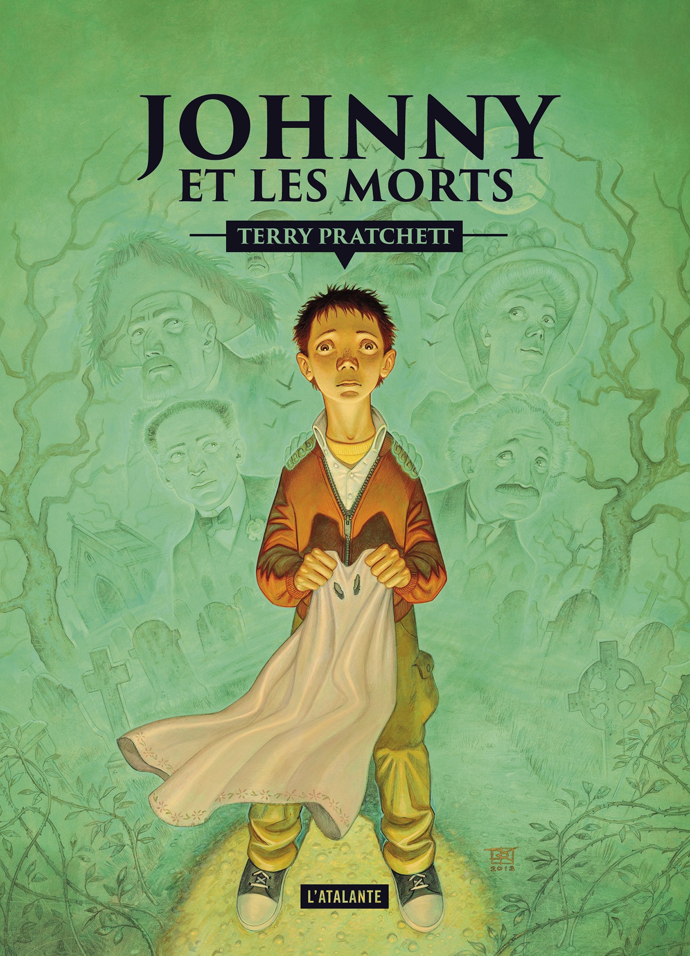 Couverture ebook de Johnny et les morts, de Terry Pratchett