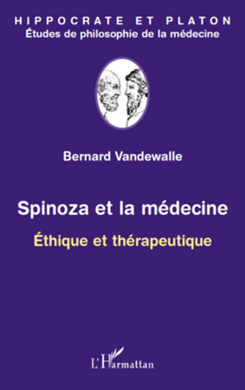 Couverture ebook de Spinoza et la médecine, de Bernard Vandewalle