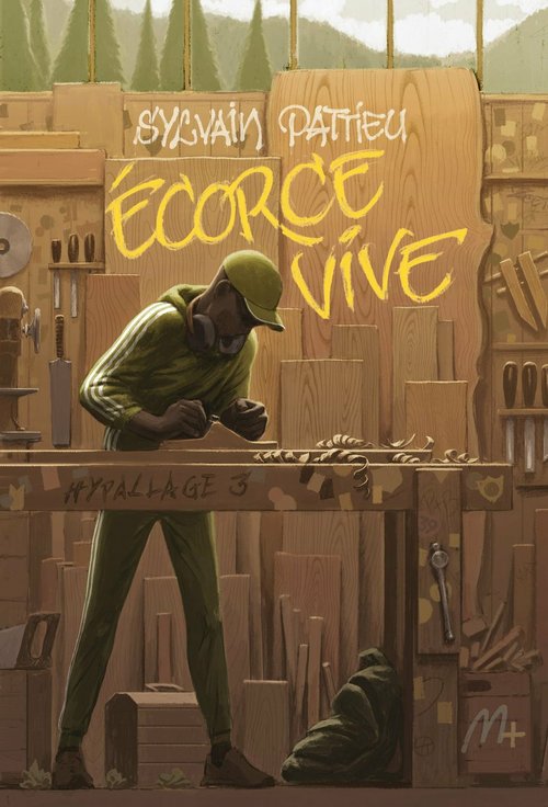 ebook cover of Écorce vive, by Sylvain Pattieu