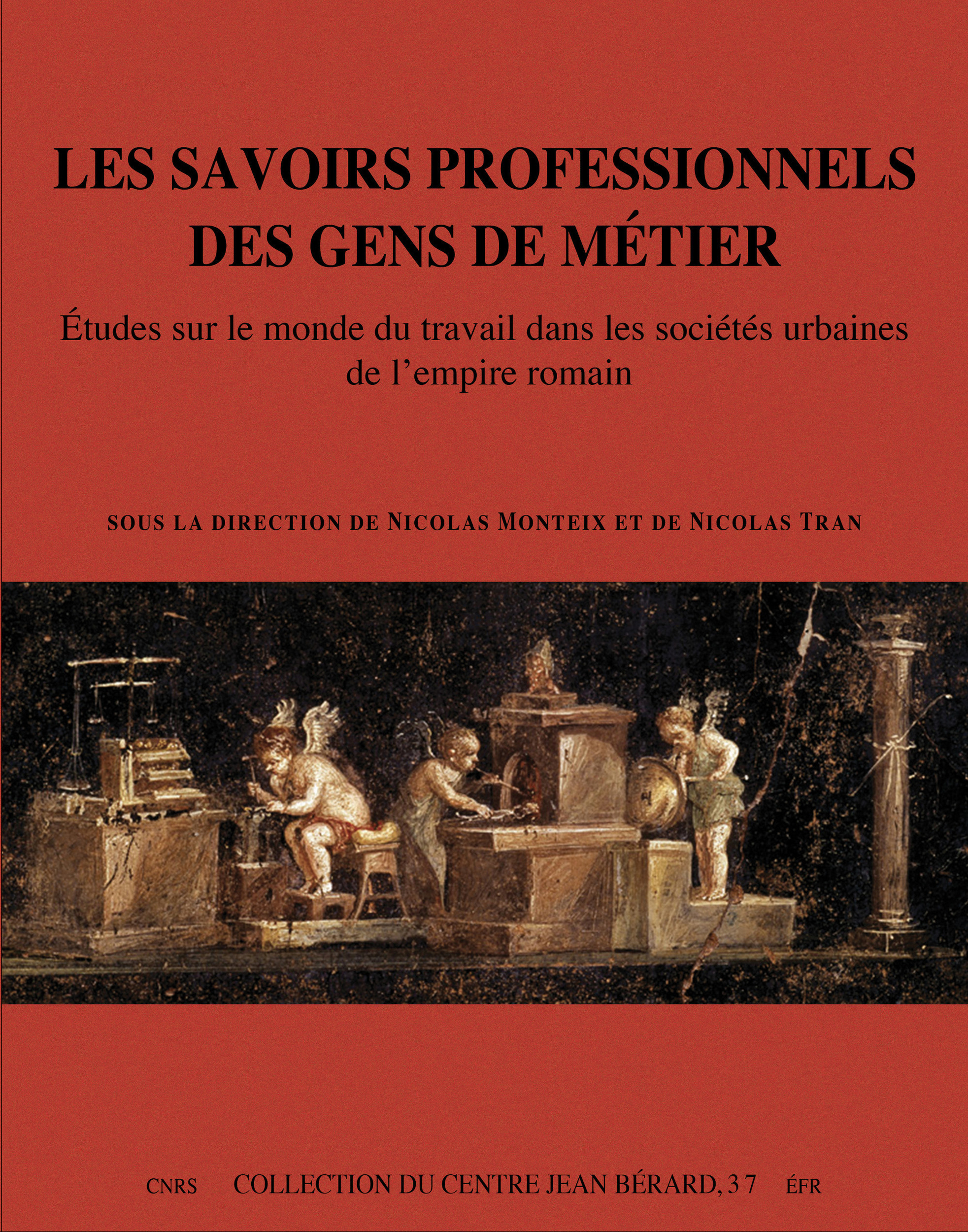 Couverture ebook de Les savoirs professionnels des gens de métier, de Collectif