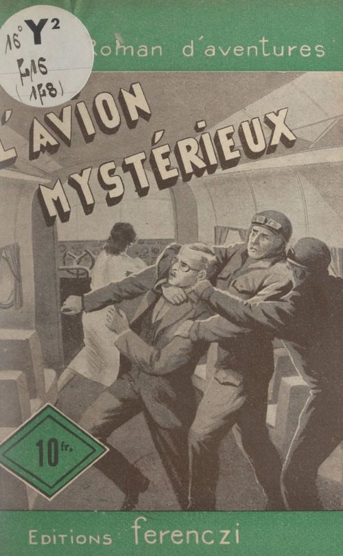 ebook cover of L'avion mystérieux, by Maurice Lionel