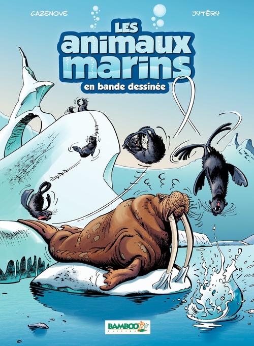 ebook cover of Les animaux marins - Tome 4, by Christophe Cazenove