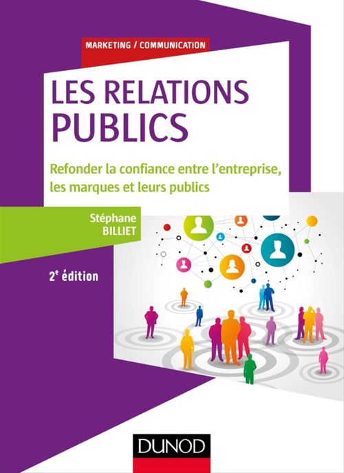 Couverture ebook de Les relations "publics" - 2e éd., de Stéphane Billiet