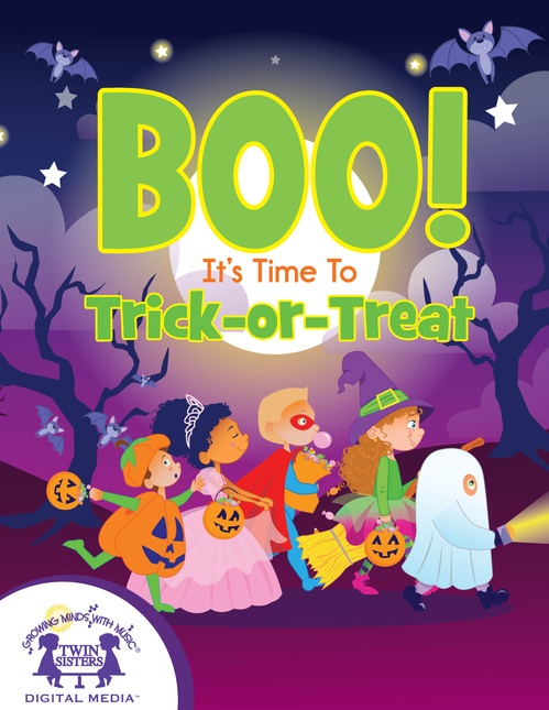 ebook cover of BOO! It's Time To Trick-or-Treat, by Kim Mitzo Thompson, Karen Mitzo Hilderbrand
