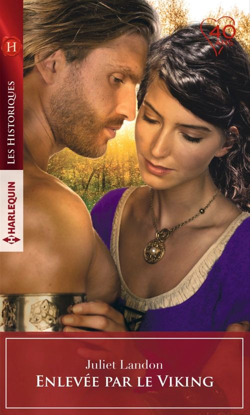 Couverture ebook de Enlevée par le Viking, de Juliet Landon