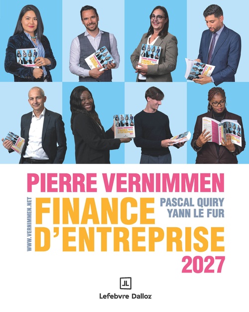 Couverture ebook de Finance d'entreprise 2027 25ed, de Pascal Quiry, Yann Le Fur, Pierre Vernimmen