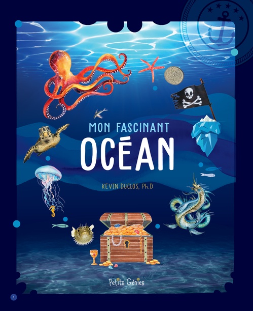 ebook cover of Mon fascinant océan, by Kevin Duclos