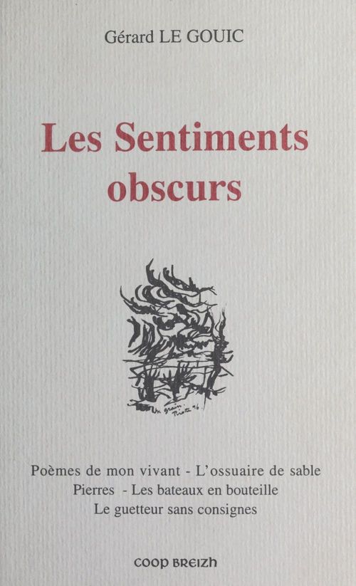 Couverture ebook de Les Sentiments obscurs, de Le Gouic Gerard