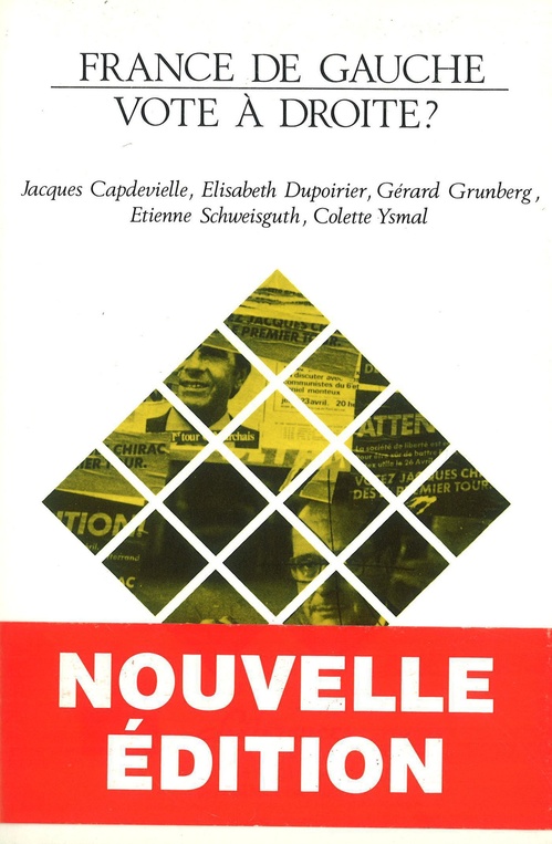 ebook cover of France de gauche, vote à droite, by Collectif