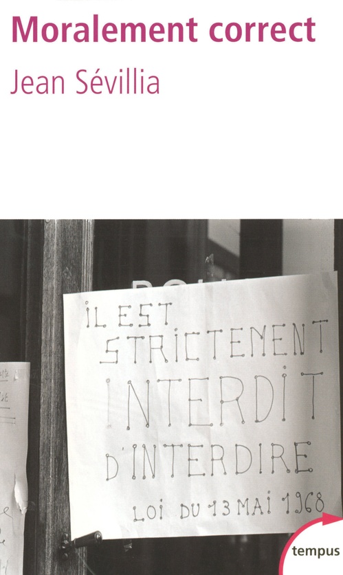 Couverture ebook de Moralement correct, de Jean Sévillia