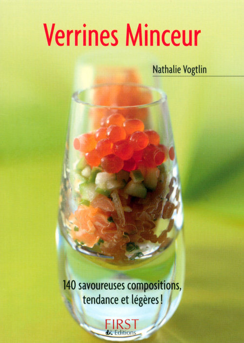 Couverture ebook de Le petit livre de - verrines minceur, de Nathalie Vogtlin