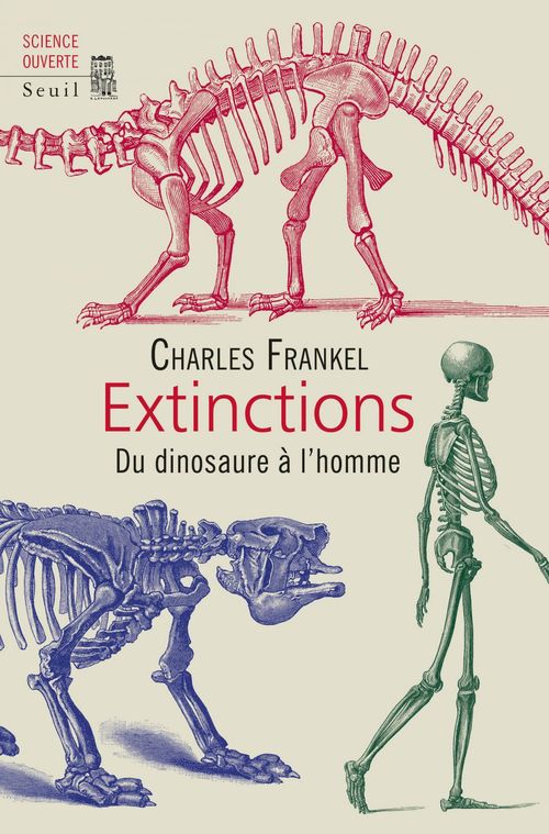 Couverture ebook de Extinctions. Du dinosaure à l'homme, de Charles Frankel