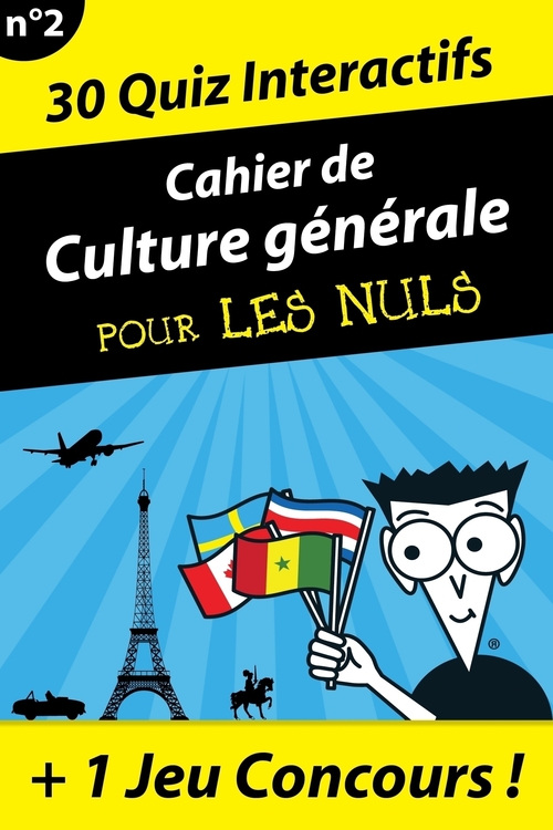 Couverture ebook de Grand cahier de culture générale pour les nuls n01, de Jean-Joseph Julaud