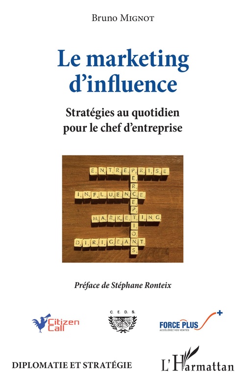 Couverture ebook de Le marketing d'influence, de Bruno Mignot