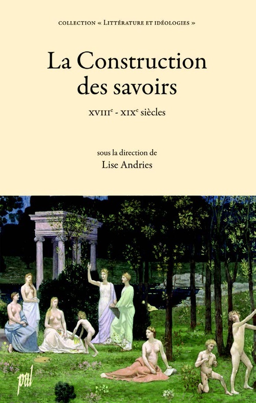 Couverture ebook de La Construction des savoirs, de Lise Andries