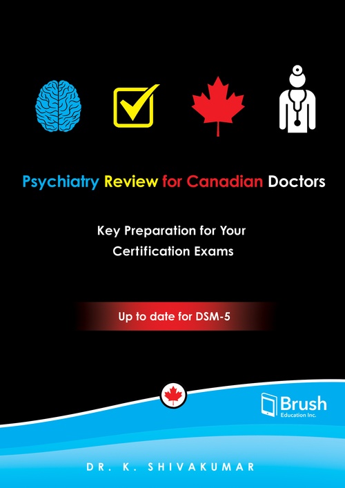 Couverture ebook de Psychiatry Review for Canadian Doctors, de K. Shivakumar