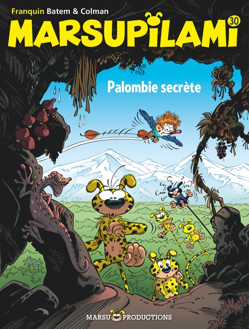 ebook cover of Marsupilami - Tome 30 - Palombie secrète, by Batem, Stéphane Colman, André Franquin