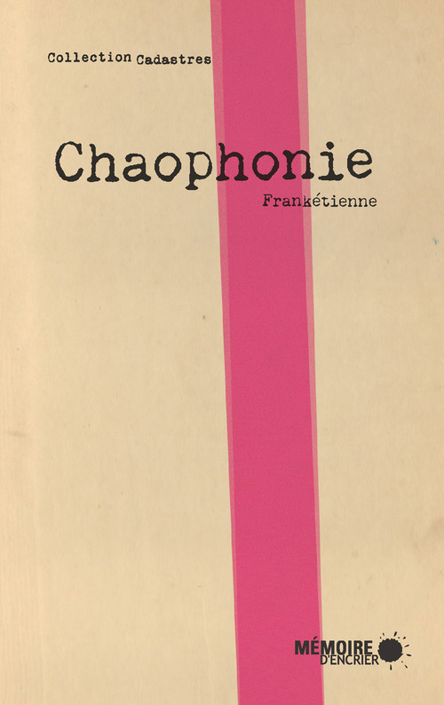 Couverture ebook de Chaophonie, de Frankétienne