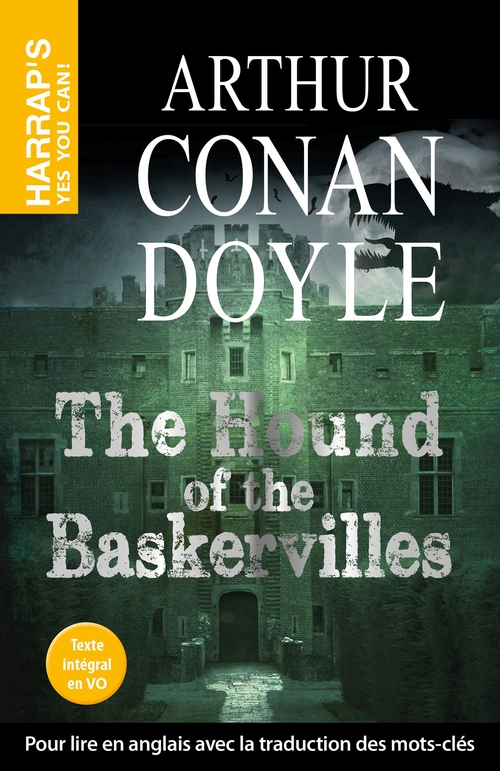 ebook cover of The Hound of the Baskervilles, by Arthur Conan Doyle