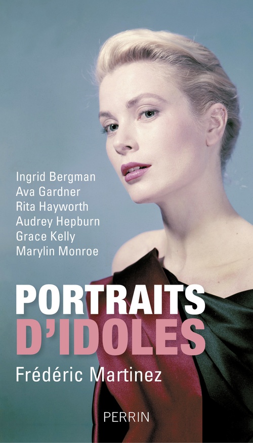 Couverture ebook de Portraits d'idoles, de Frédéric Martinez