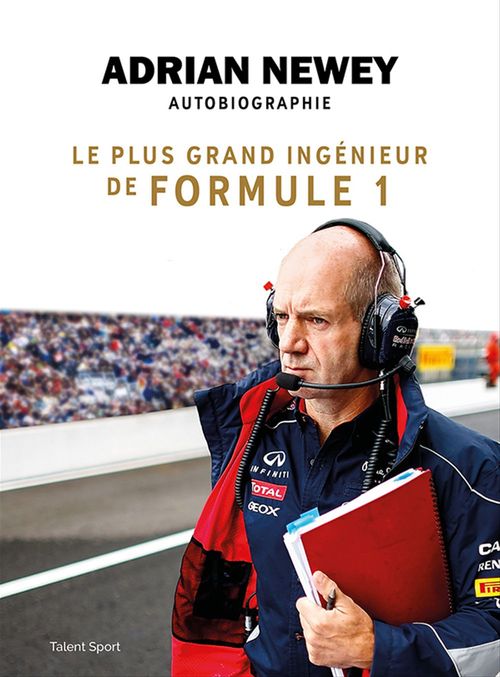 Couverture ebook de Adrian Newey, autobiographie, de Adrian Newey