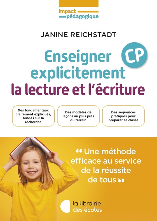 Couverture ebook de Comment bien enseigner la lecture et l'écriture, de JANINE REICHSTADT