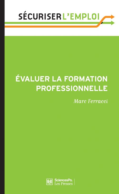 ebook cover of Évaluer la formation professionnelle, by Marc Ferracci