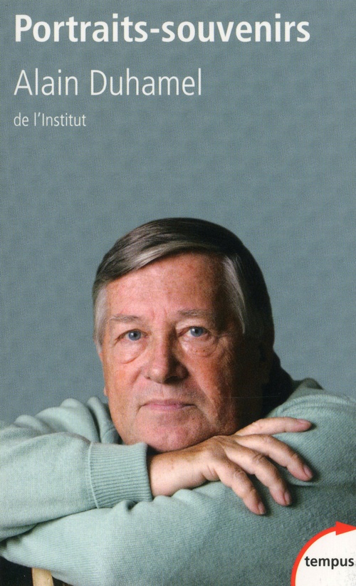 Couverture ebook de Portraits-souvenirs, de Alain Duhamel