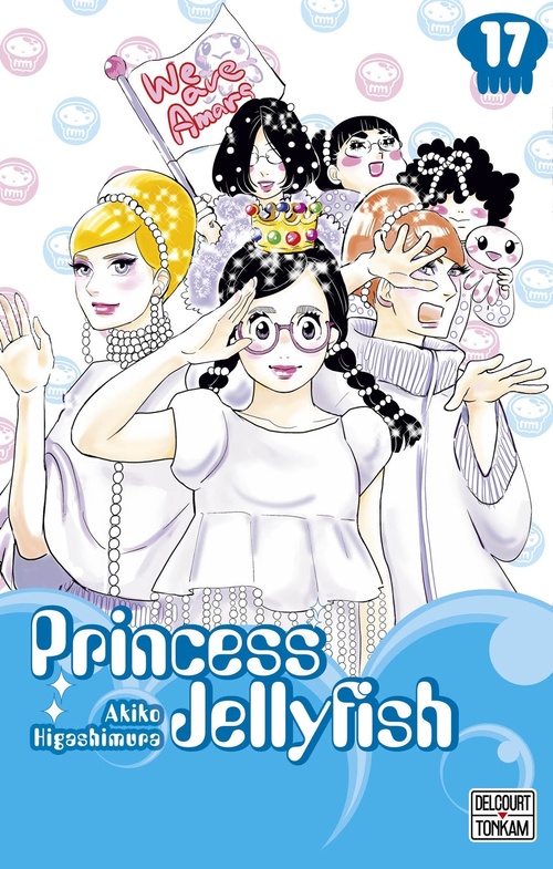 Couverture ebook de Princess Jellyfish T17, de Akiko Higashimura