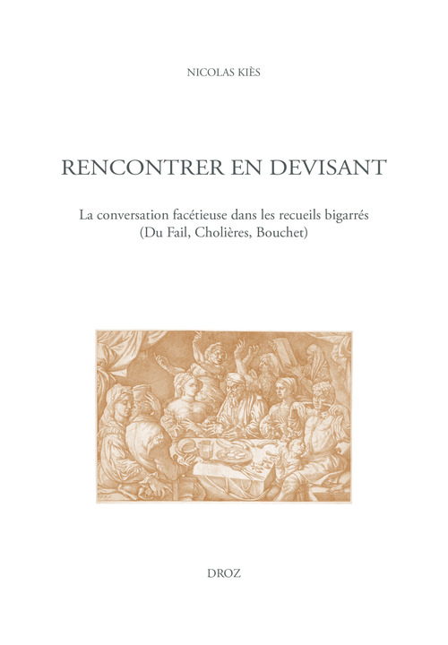 ebook cover of Rencontrer en devisant, by Nicolas Kies