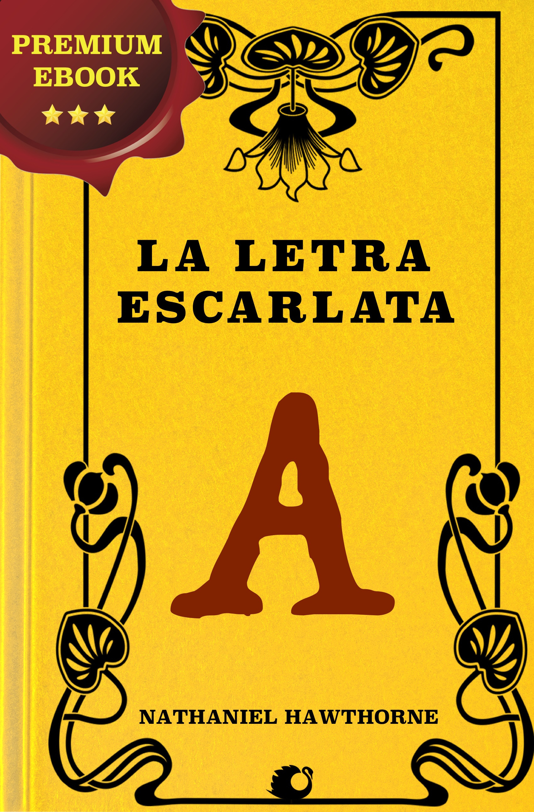 Couverture ebook de La Letra Escarlata, de Nathaniel Hawthorne