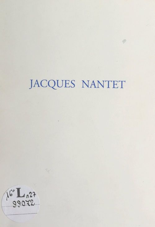 ebook cover of Jacques Nantet, by Jacques Nantet