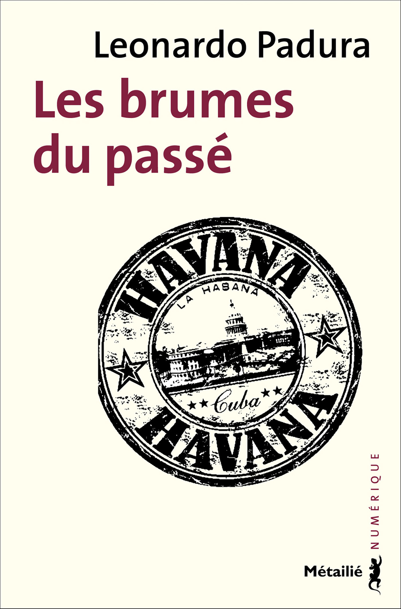 ebook cover of Les brumes du passé, by Leonardo Padura