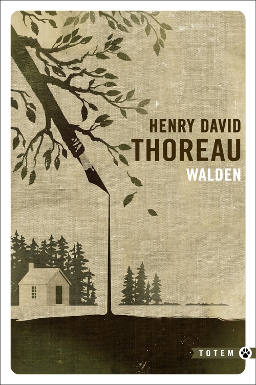 ebook cover of Walden, by Henry David Thoreau