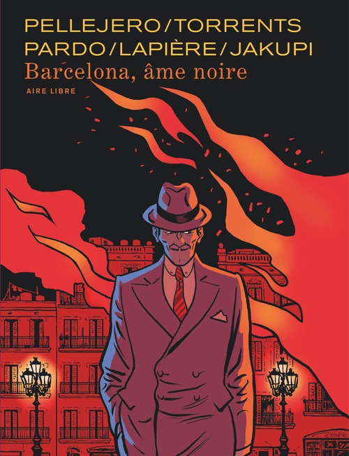Couverture ebook de Barcelona, âme noire, de Denis Lapière, Gani Jakupi