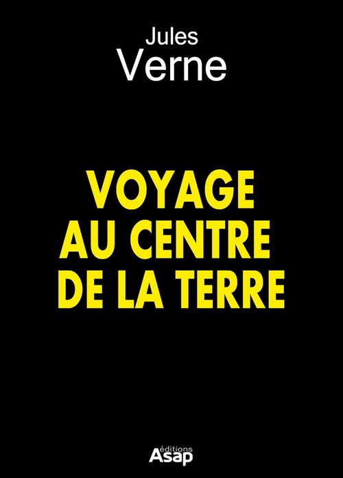 ebook cover of Voyage au centre de la terre, by Jules Verne