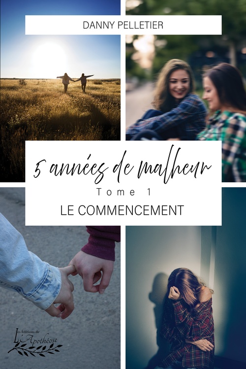 Couverture ebook de 5 années de malheur, de Danny Pelletier