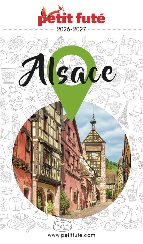 ebook cover of Guide Alsace 2026 Petit Futé, by Dominique Auzias, Jean-Paul Labourdette