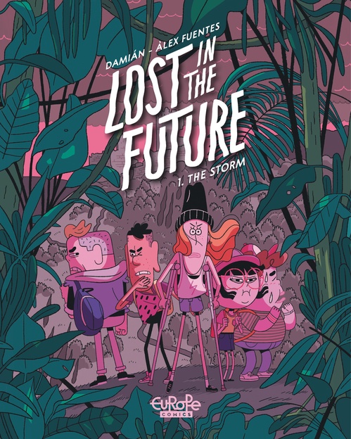 ebook cover of Lost in the Future - Volume 1 - The Storm, by Damian